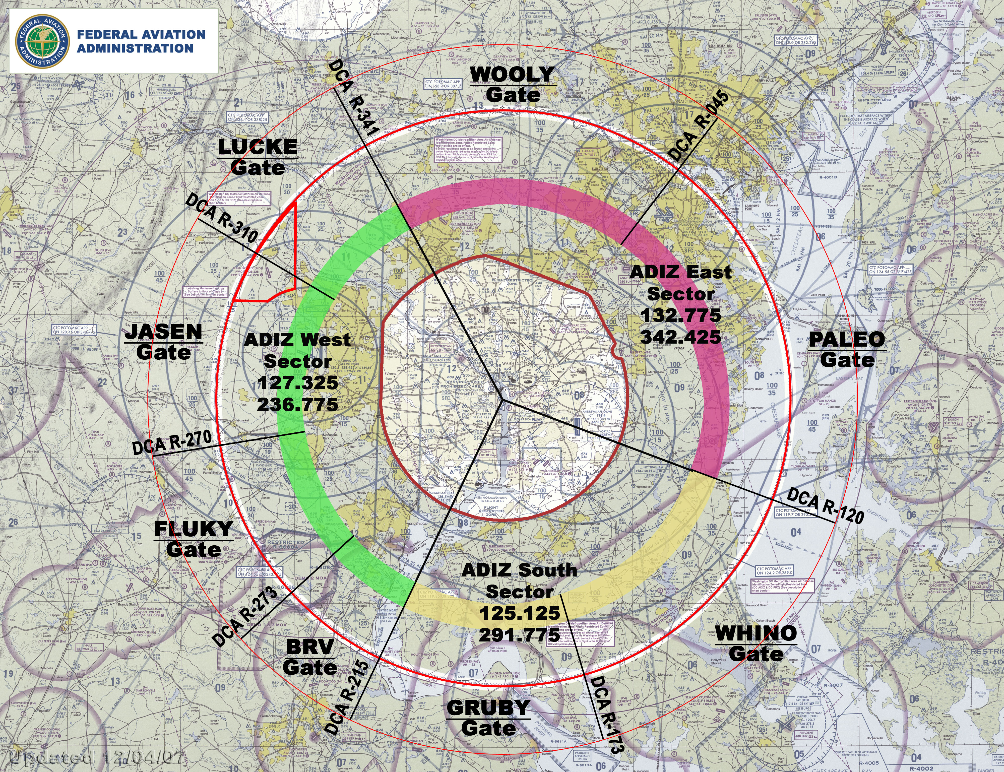 drone nfz map